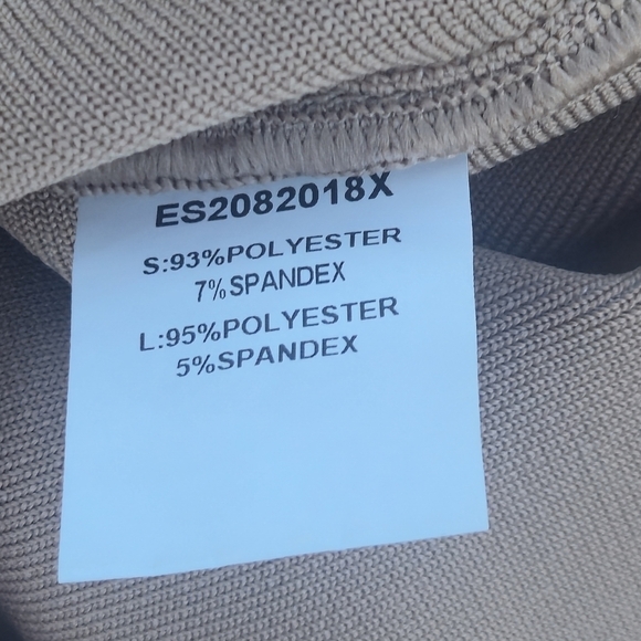 Elliatt Nude Pippa Dress Ruched Maxi Dress Size Small - Picture 6 of 8